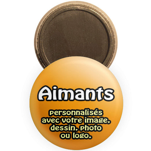 Aimant (Magnétique) Carré Personnalisé - Montréal, Québec, Ottawa